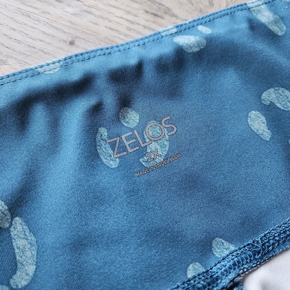 Lulu Inspired Zelos Women's Plus Size 2X Performance Leggings | Leopard Print - Picture 4 of 8